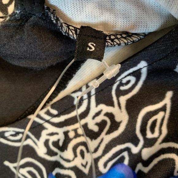 Desigual Floral Dress Midi Sequin Size Small. New Without Tags. - Picture 8 of 11